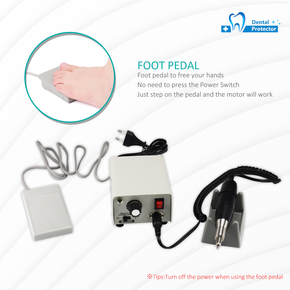 65W Strong 90 Control Box Strong 210 35K 102L Handpiece for Manicure Pedicure Nail Drill Apparatus for Manicure Machine Tool for Dental Lab