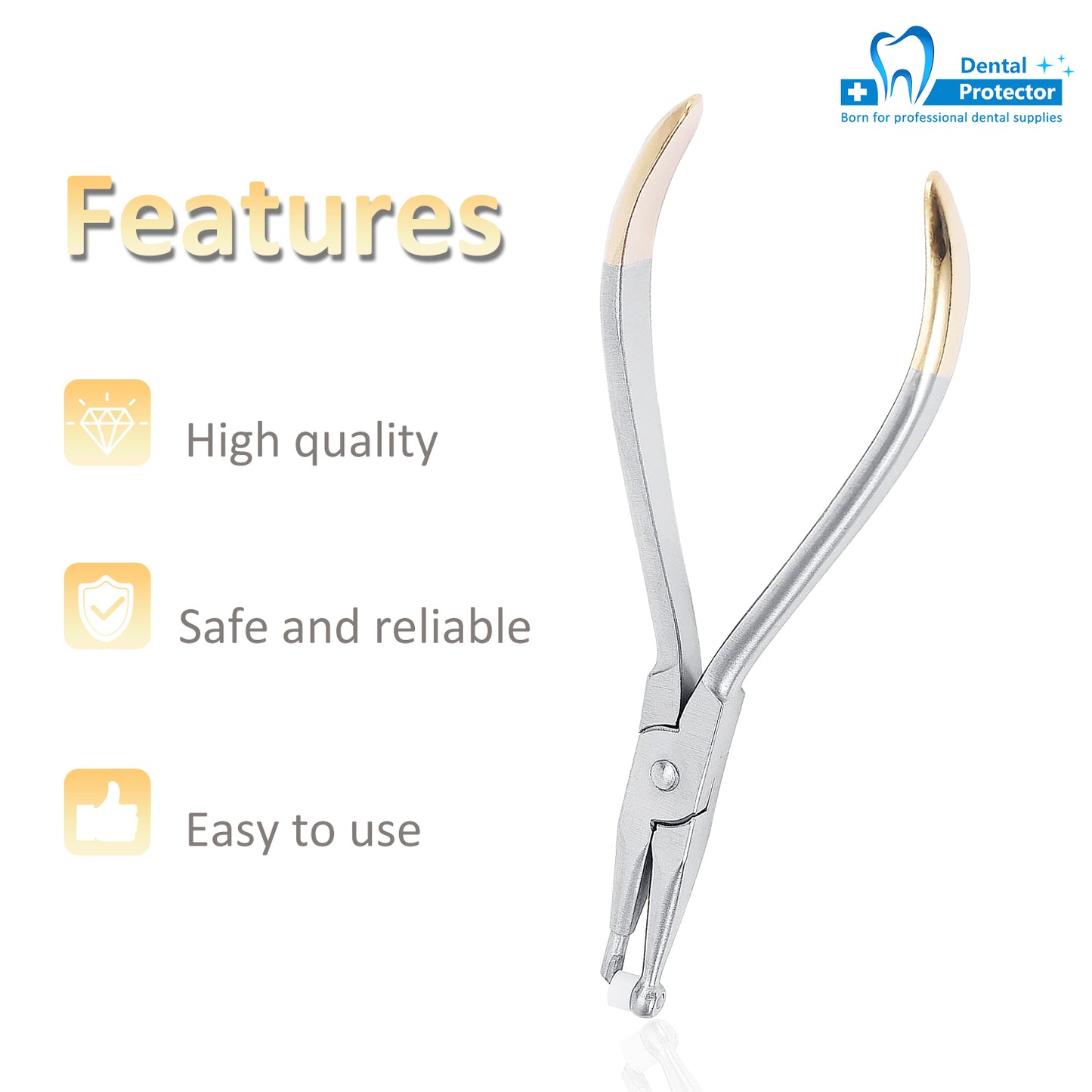 Dental Adhesive Removing Pliers, Orthodontic Bandage Remover Forceps Dental Surgical Instrument Tool Tooth Pulling Kit for Dentist - Easy to Use and Portable