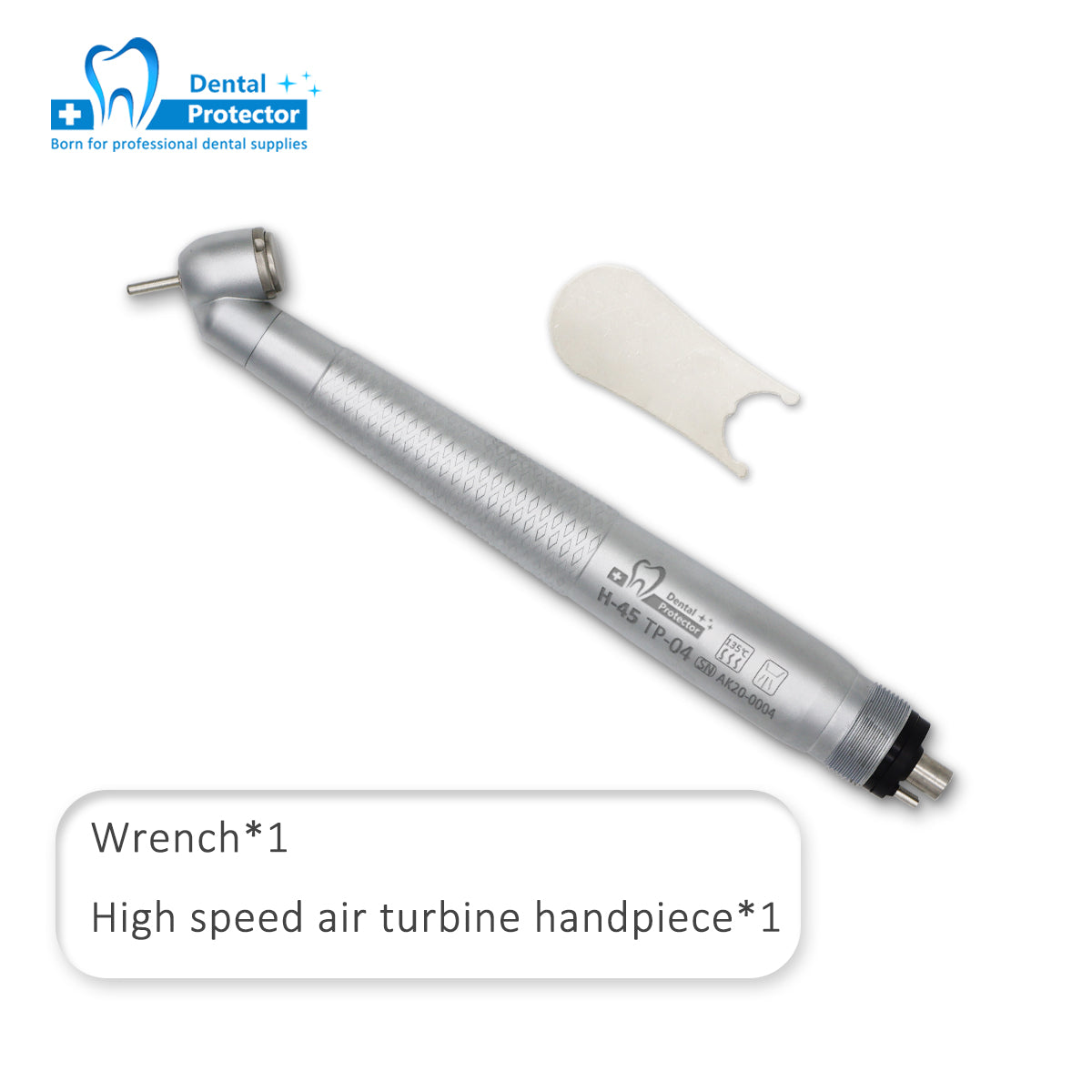 H-45 High Speed Dental Handpiece Contra Angle 45 Degree Generator Germany bearing
