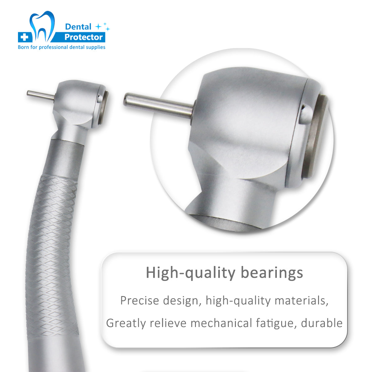 H-F High Speed Handpiece Dental Contra Angle Generator Germany Bearing