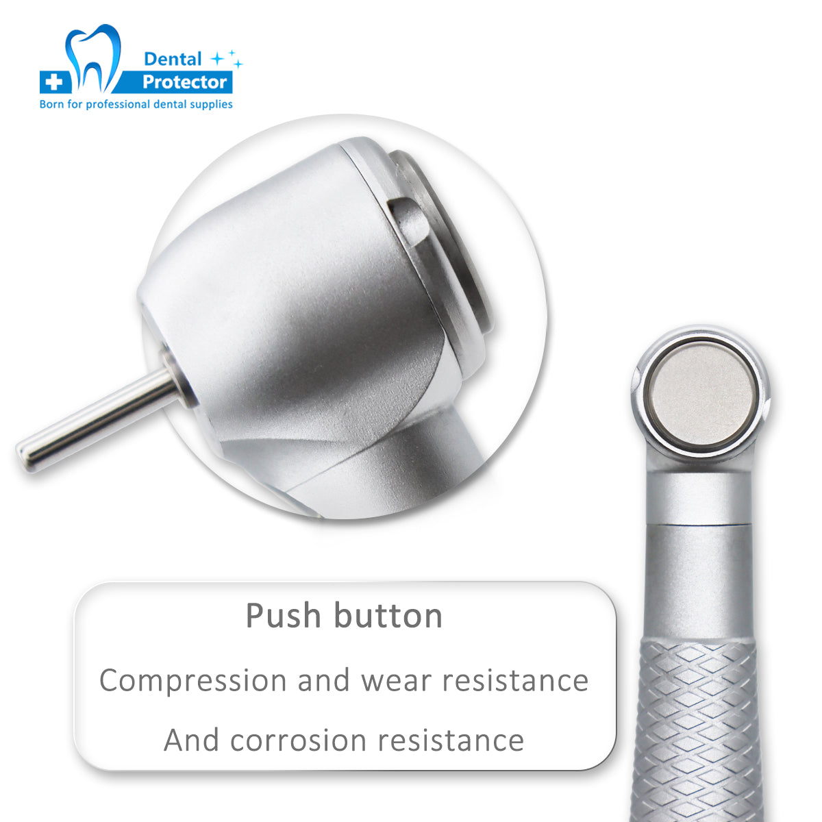 H-F High Speed Handpiece Dental Contra Angle Generator Germany Bearing