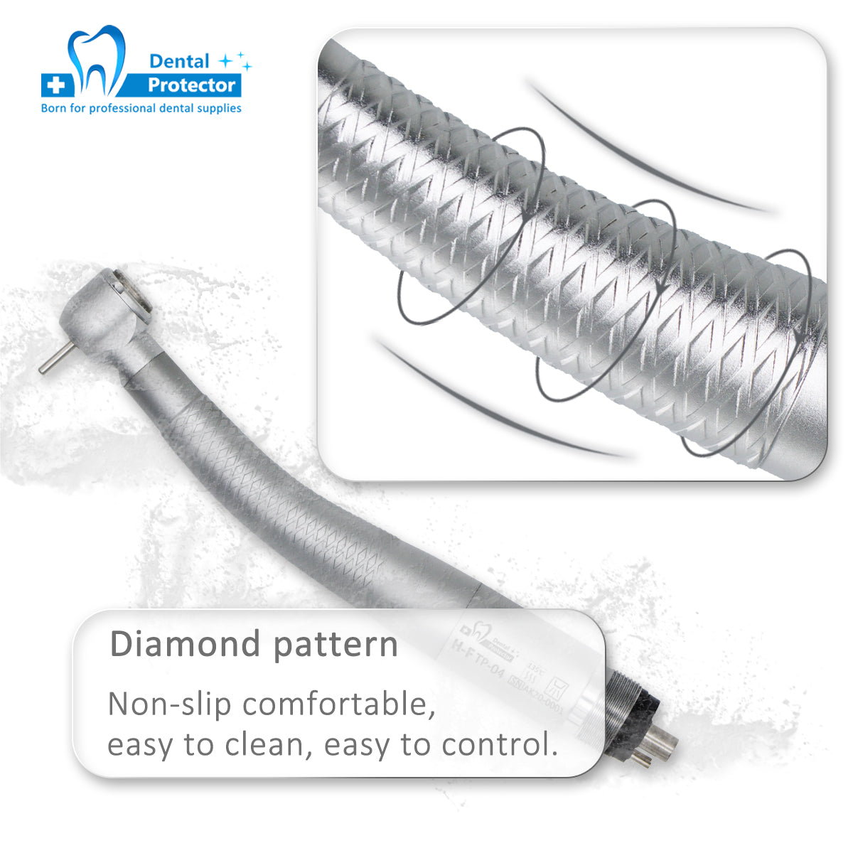 H-F High Speed Handpiece Dental Contra Angle Generator Germany Bearing
