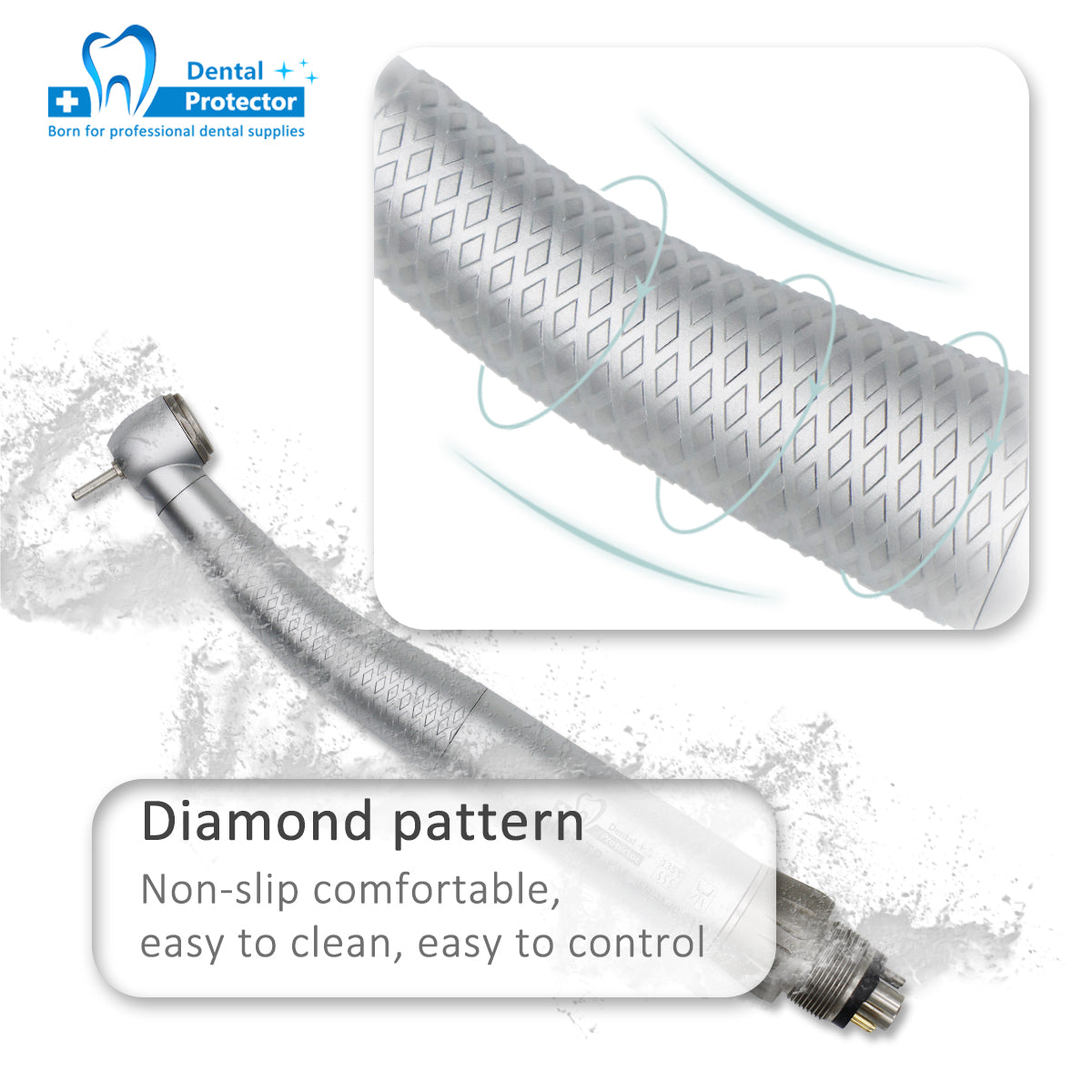 H-G High Speed Handpiece Dental Contra Angle With Optical Fiber Germany Bearing Kavo Type