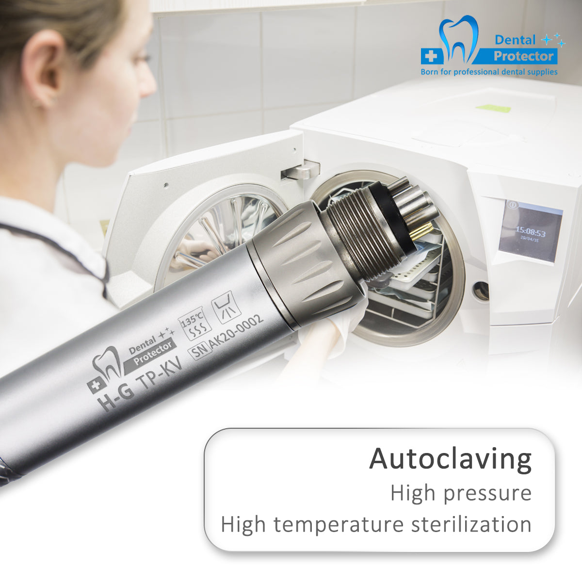 H-G High Speed Handpiece Dental Contra Angle With Optical Fiber Germany Bearing Kavo Type