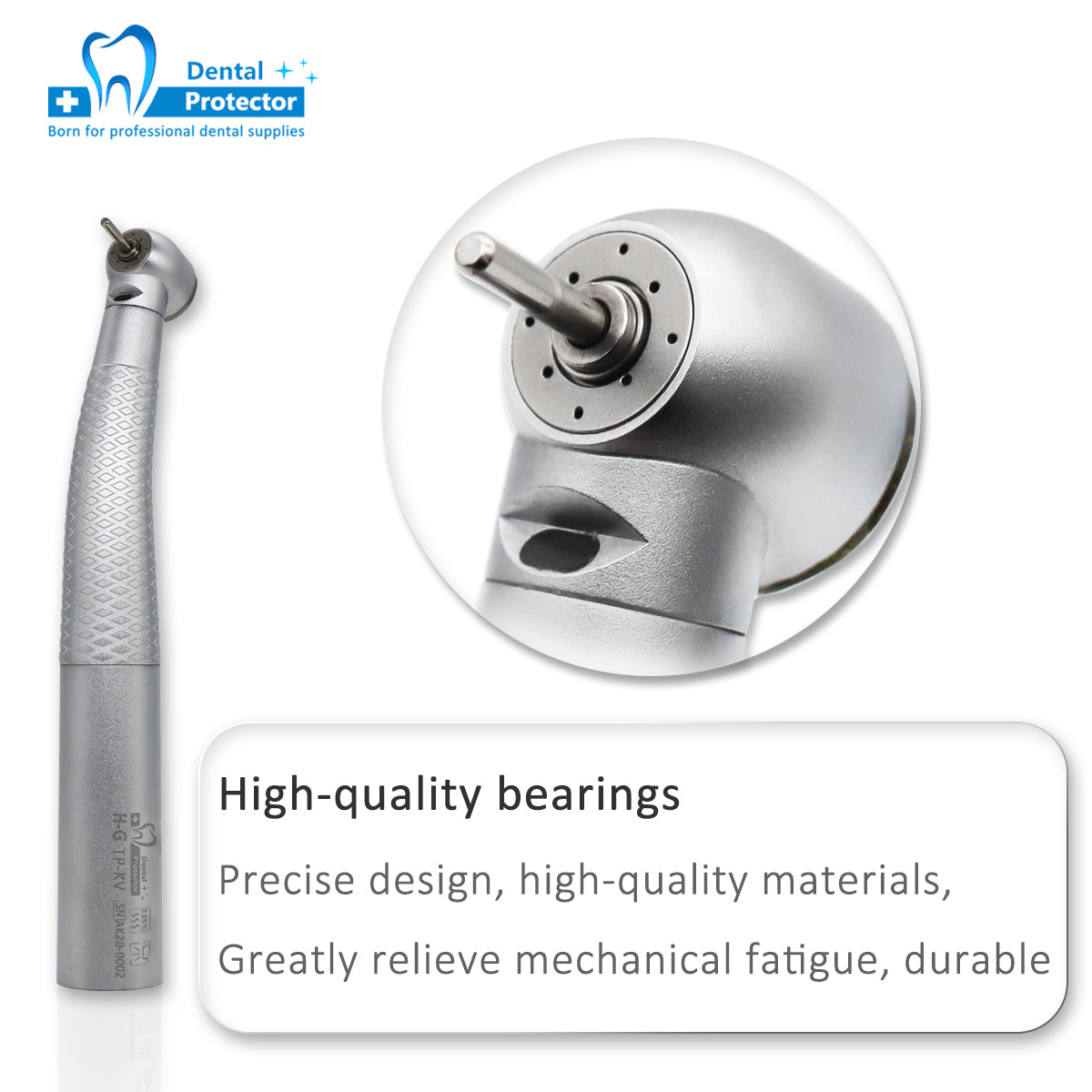 H-G High Speed Handpiece Dental Contra Angle With Optical Fiber Germany Bearing Kavo Type