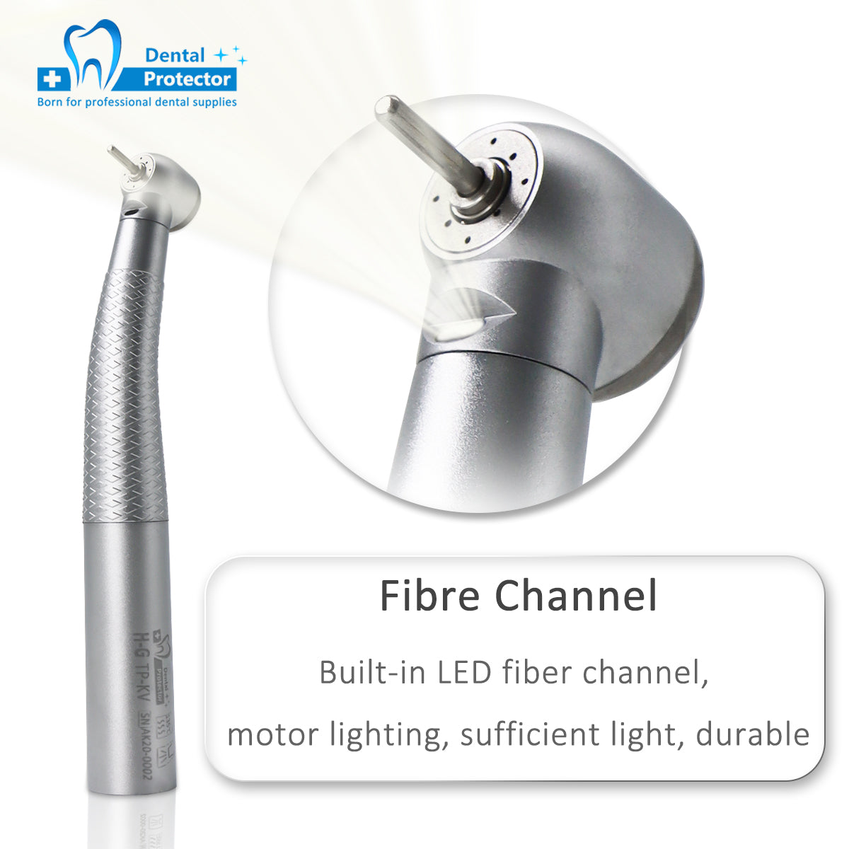 H-G High Speed Handpiece Dental Contra Angle With Optical Fiber Germany Bearing Kavo Type