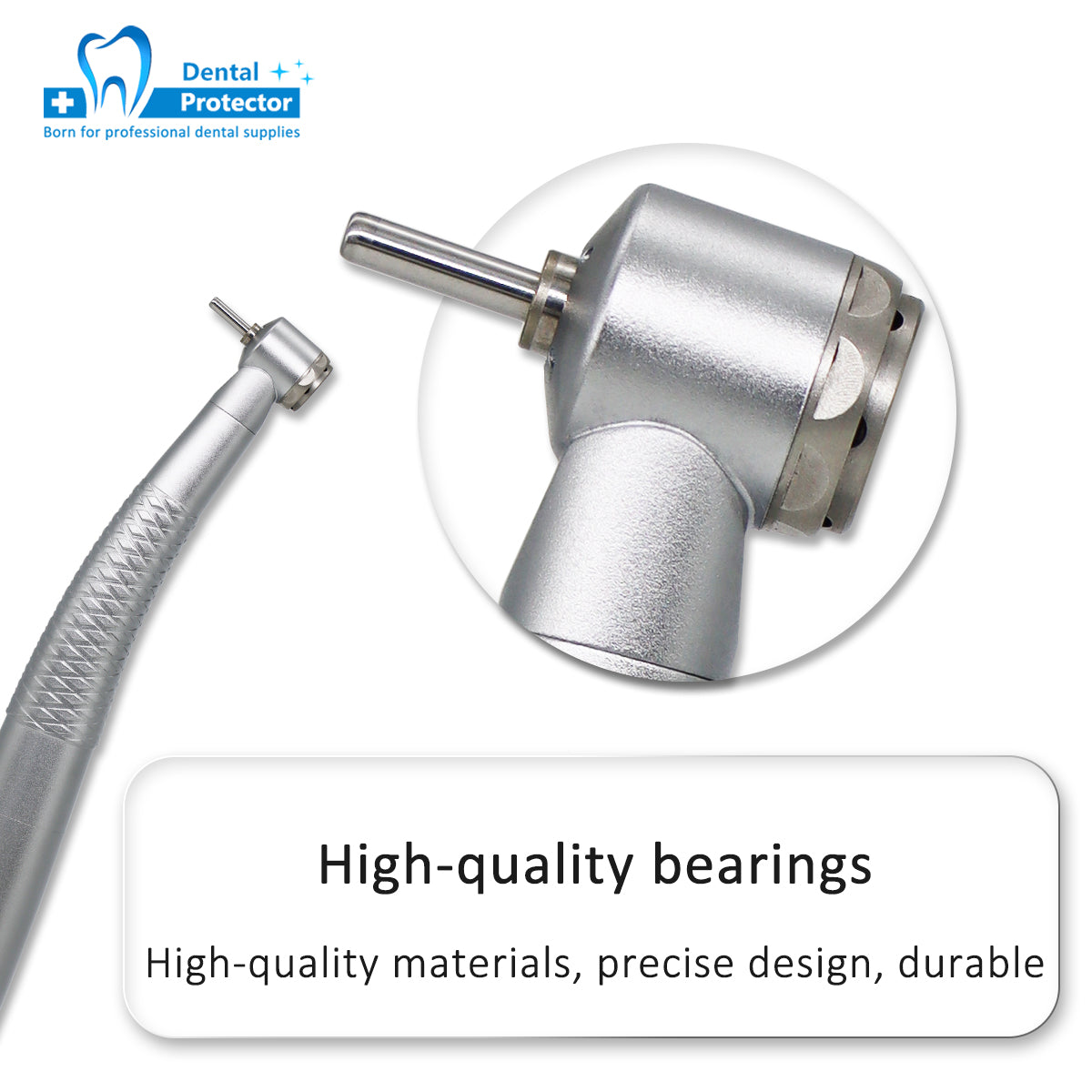 H-W Mini04 High Speed Contra Angle Dental Handpiece Good Cooling Mini Head Germany Bearing