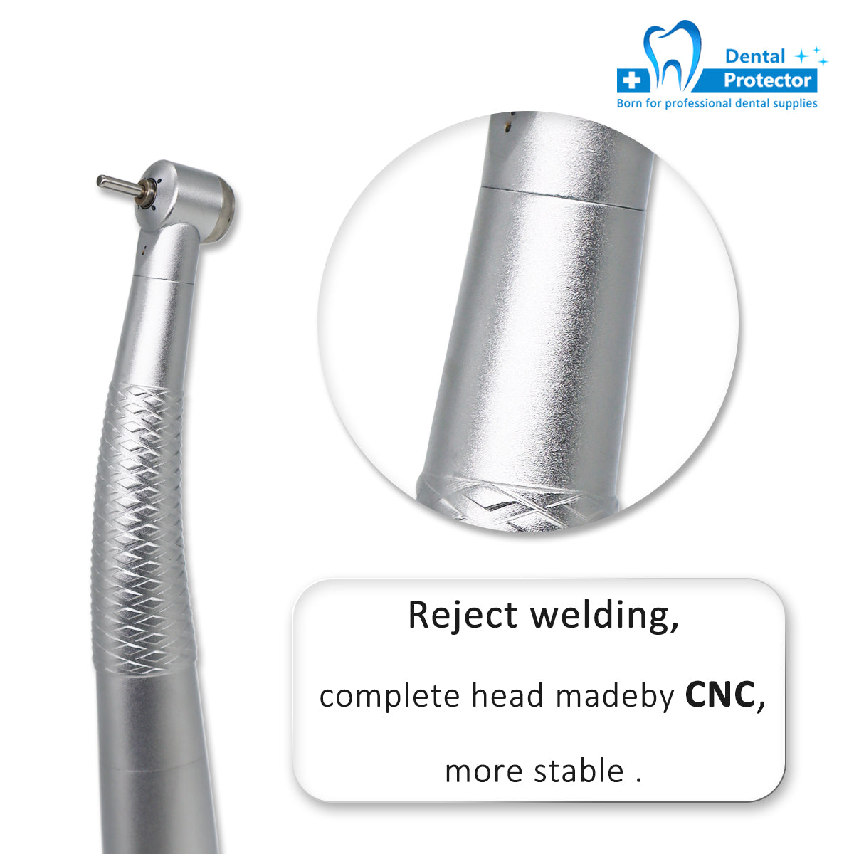 H-W Mini04 High Speed Contra Angle Dental Handpiece Good Cooling Mini Head Germany Bearing