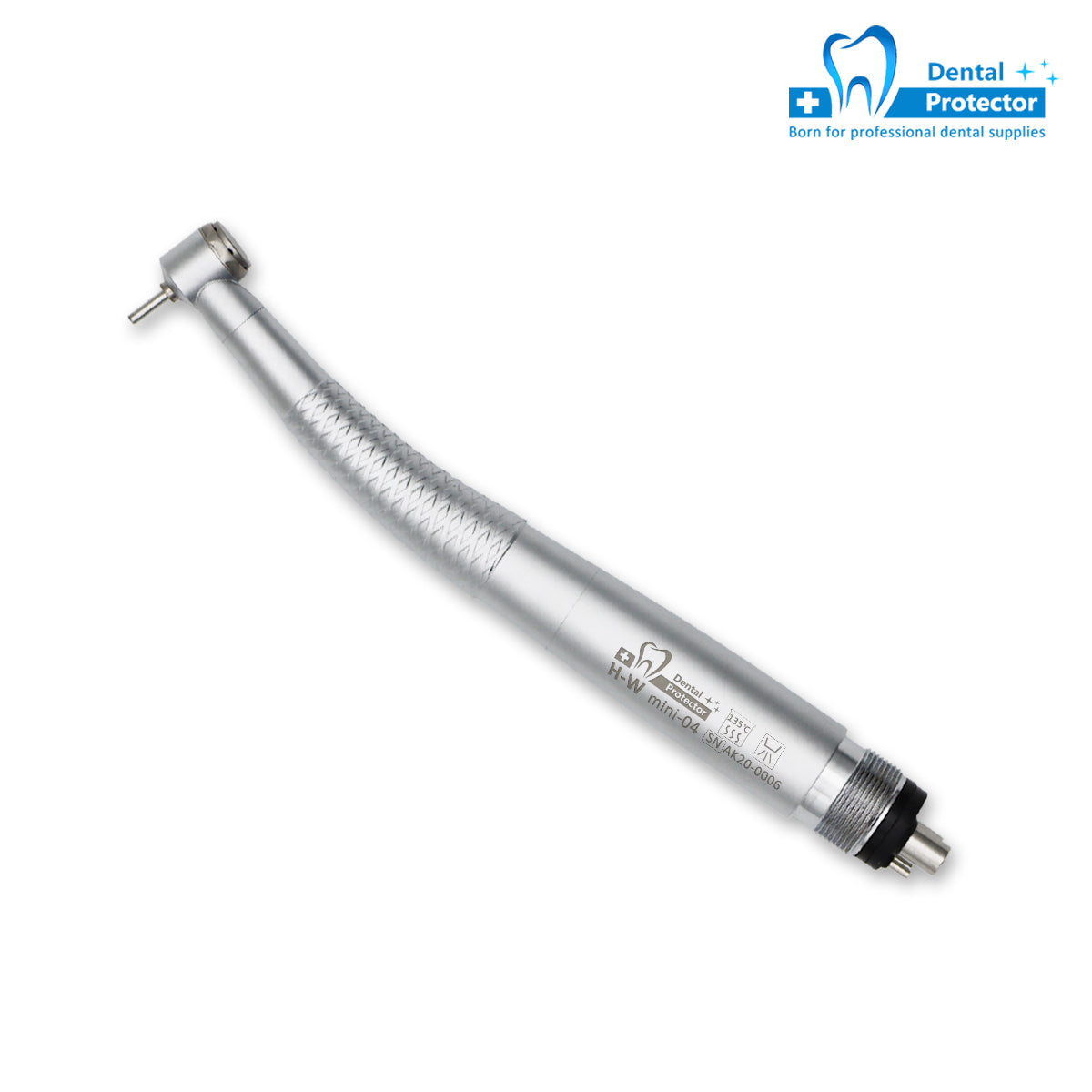 H-W Mini04 High Speed Contra Angle Dental Handpiece Good Cooling Mini Head Germany Bearing