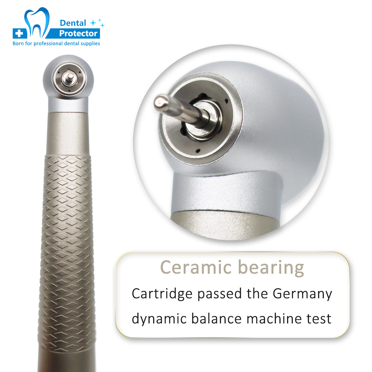 H-W TP04 High Speed Contra Angle Dental Handpiece Good Cooling Germany bearing