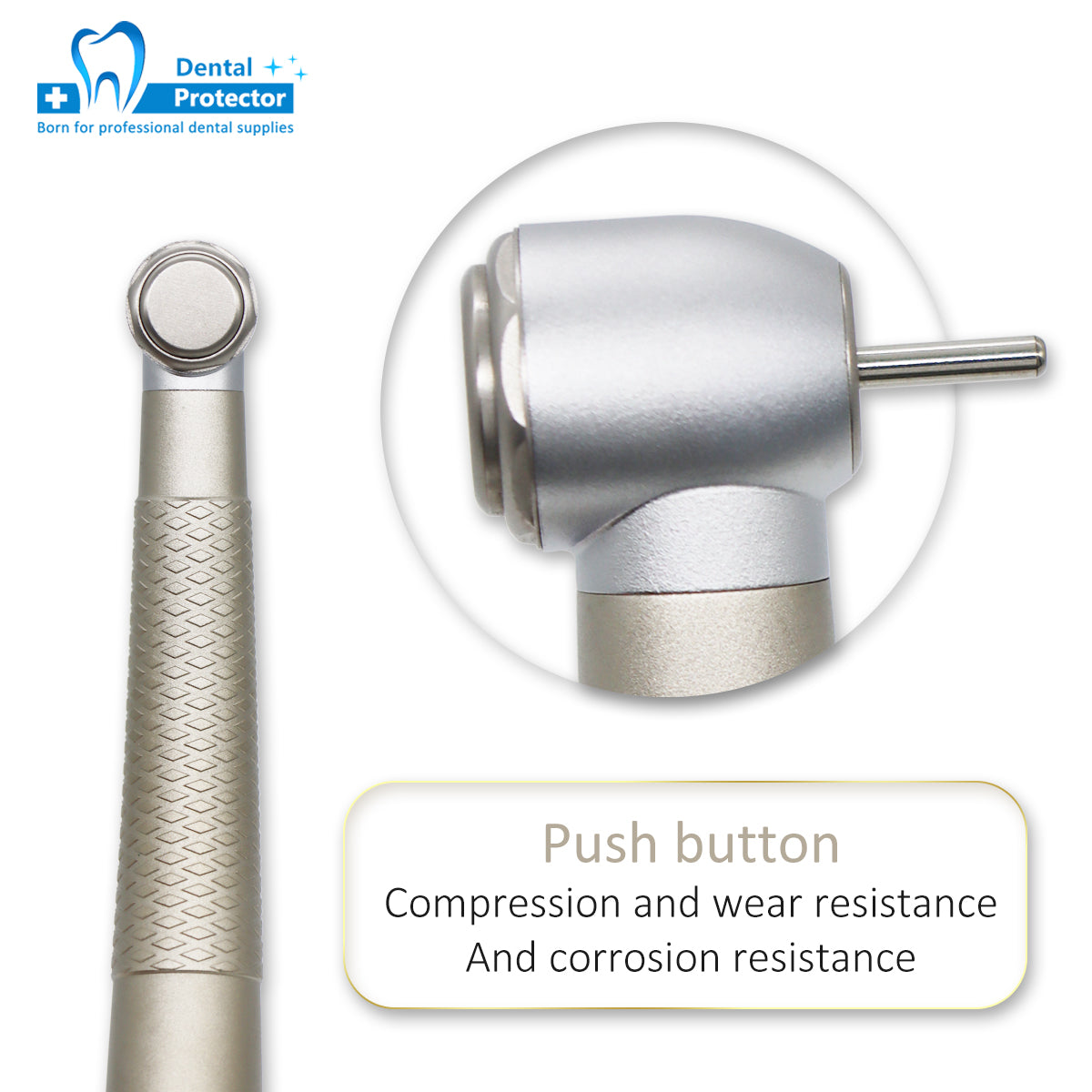 H-W TP04 High Speed Contra Angle Dental Handpiece Good Cooling Germany bearing