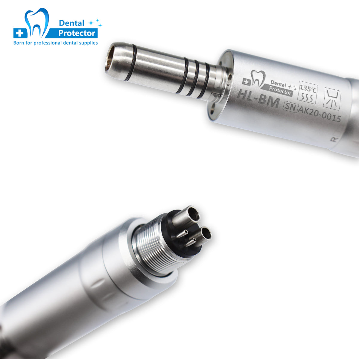 HL-BM Low Speed Air Motor Dental Handpiece Contra Angle
