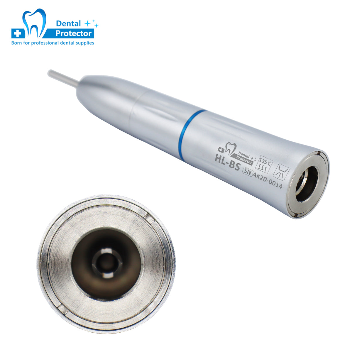 HL-BS Low Speed Straight Head Dental Handpiece With Cooling and Cleaning Functions