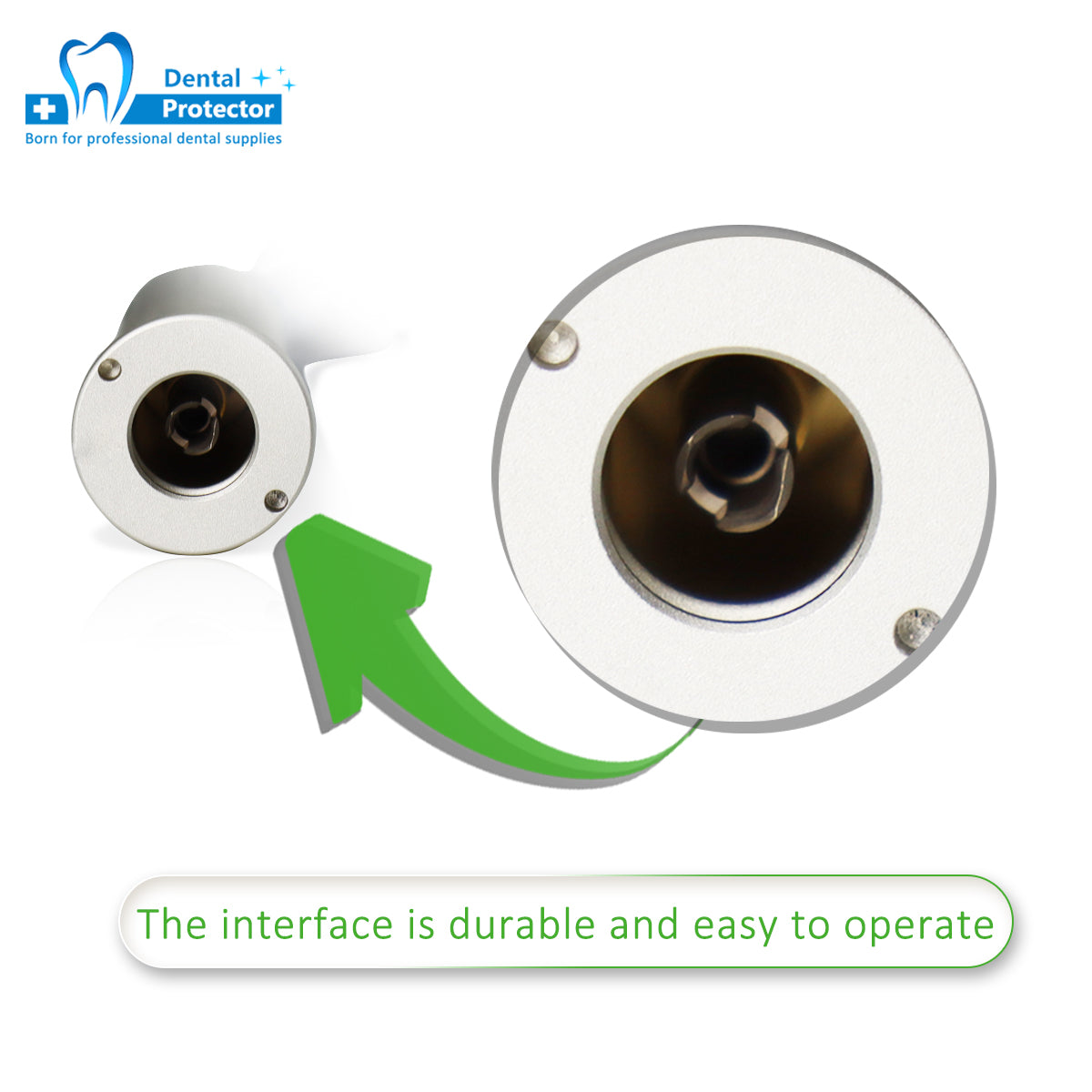 Dental 10:1 Contra Angle HL-H10 Low Speed Handpiece Push Dental Handpiece Air Turbine Hand Use File