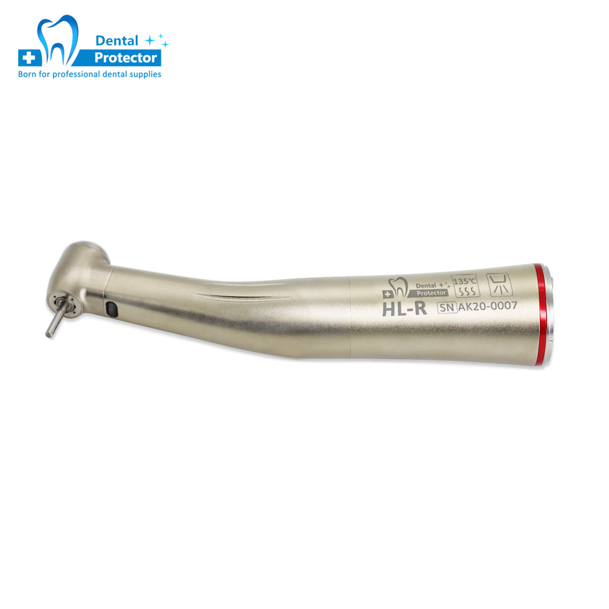 HL-R Low Speed 1:5 Dental Handpiece With Optical Fiber