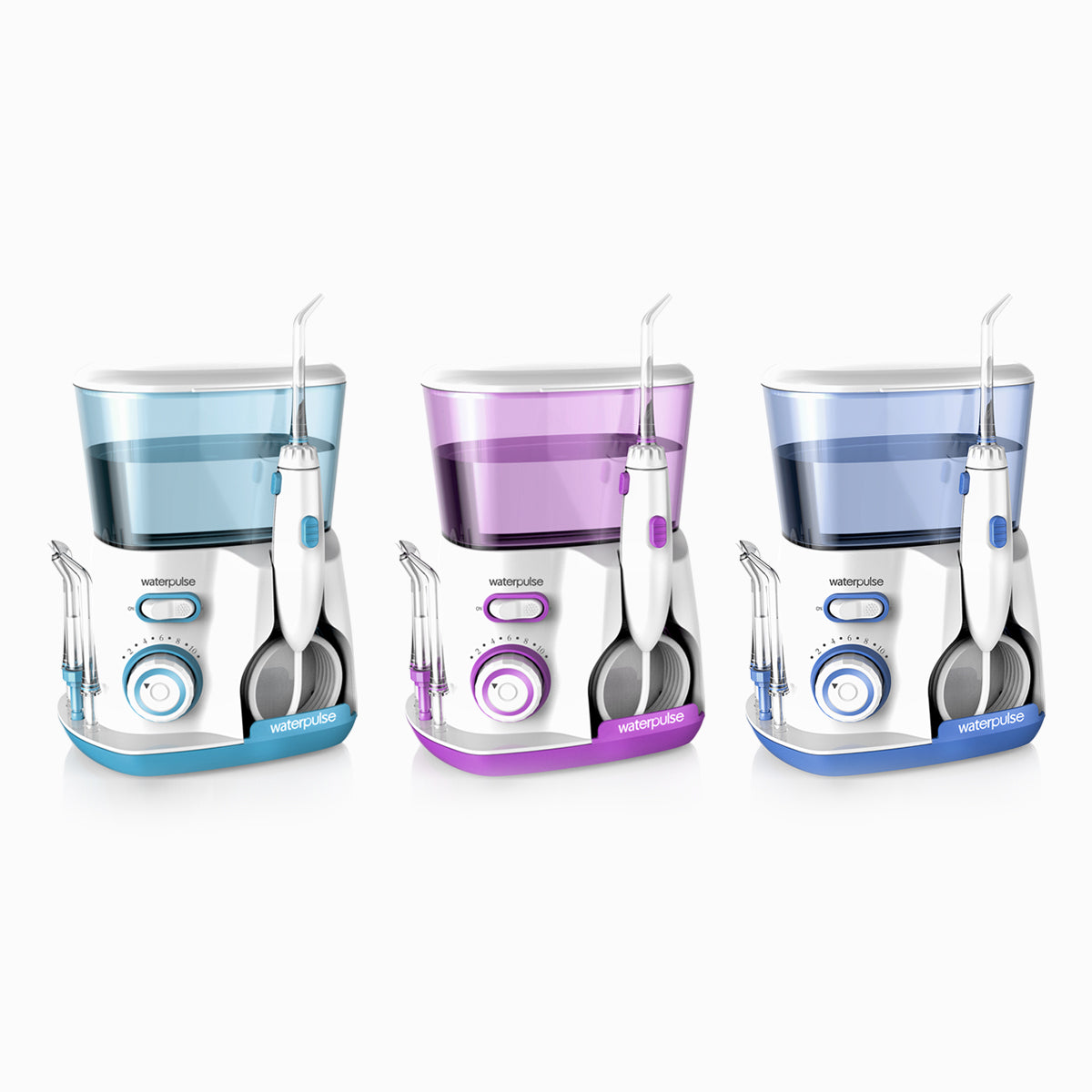Waterpulse V300 Oral Irrigator 5pcs Tips Dental Water Flosser Water Floss 800ml Oral Hygiene Dental Flosser Water Flossing V300