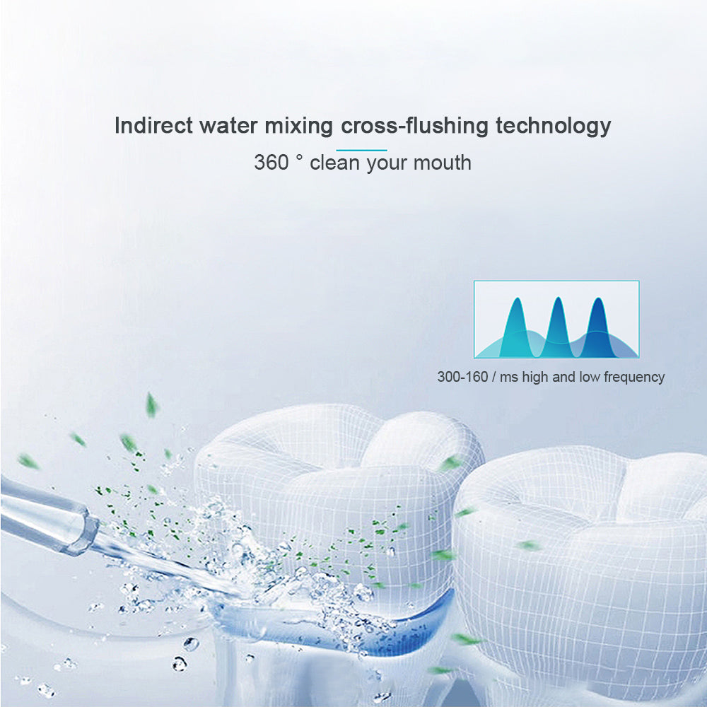 Waterpulse V400P/V400 Oral Irrigator Portable Cordless Irrigators With Travel Case Rechargeable Battery Water Flosser Teeth