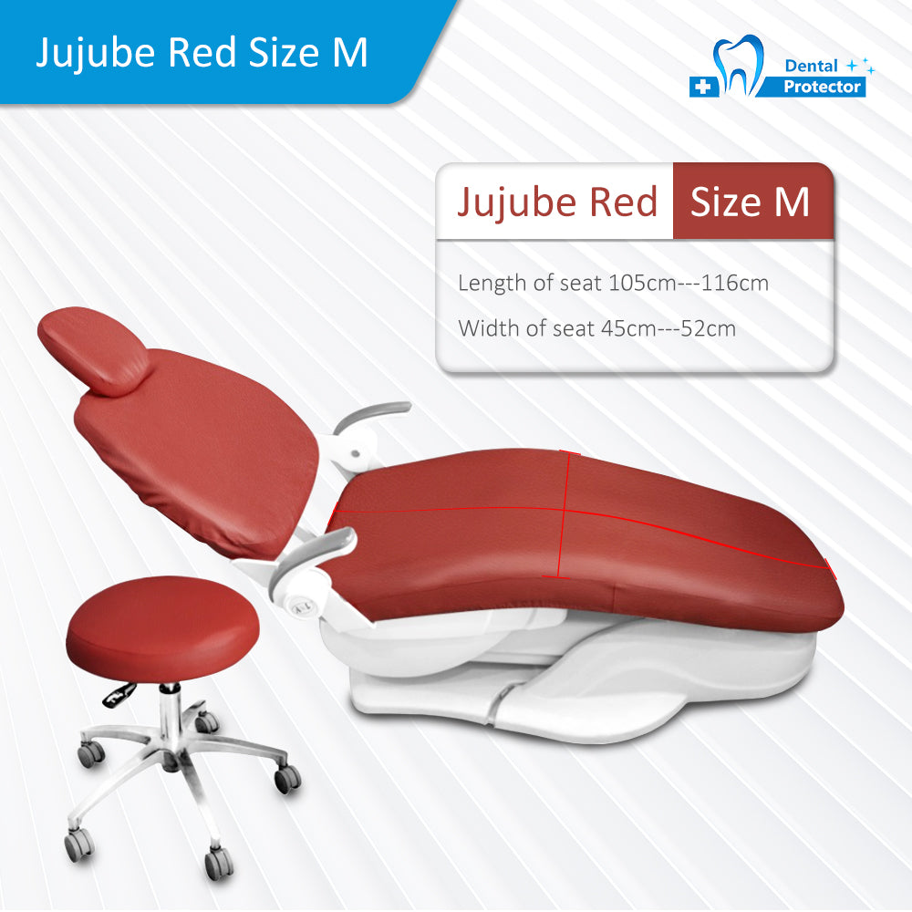 Dental Chair Covers Dental TPU Material Dental Unit Covers Seat Cover Elastic Waterproof Protective Case Protector Dentist Equipment 4 pcs/set