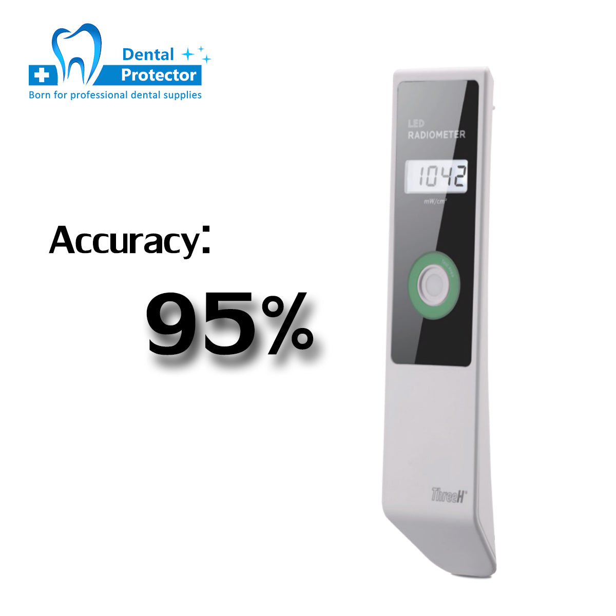 THREEH 3H LED Radiometer LED curing Light intensity meter