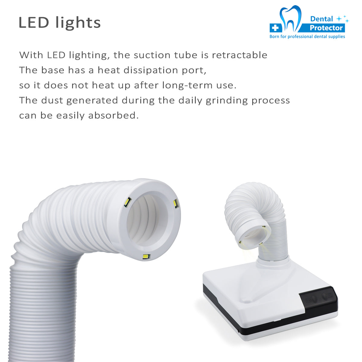 Small Mini New Dental Mirco Motor Vacuum Cleaner Strong Suction Low Nioce Silent Portable Dental Suction Machine Unit