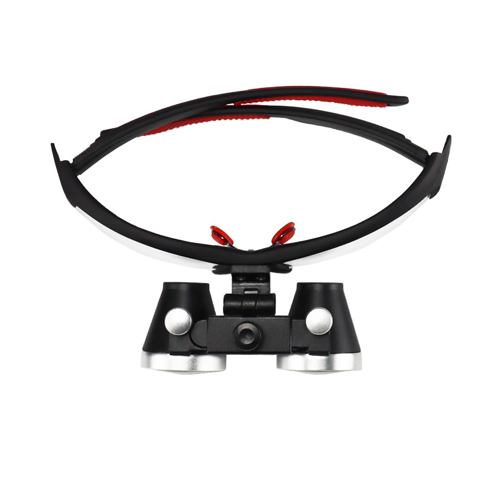 Maglass-R/B 2.5X/3.5X 420mm Dental Loupes Binocular Loupes Optical Magnifier Dental Lab Medical Loupes Magnification Binocular Headlight Headlamp 5W Bulb