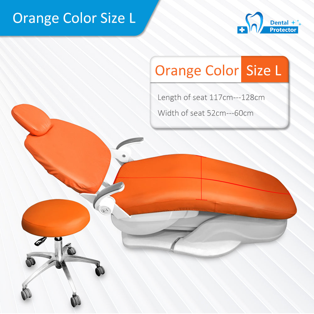 Dental Chair Covers Dental TPU Material Dental Unit Covers Seat Cover Elastic Waterproof Protective Case Protector Dentist Equipment 4 pcs/set
