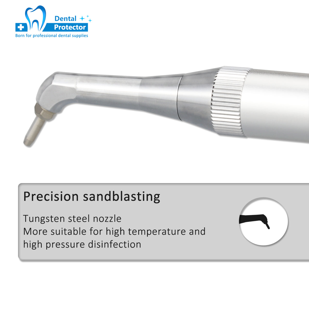 AU-T Dental Aluminum Oxide Air Abrasion Polisher Dental Alumina Microblaster Dental Sandblasting Equipment with/without Tube