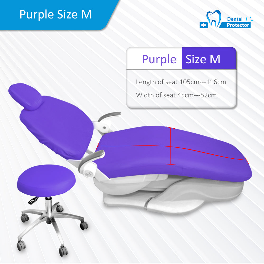 Dental Chair Covers Dental TPU Material Dental Unit Covers Seat Cover Elastic Waterproof Protective Case Protector Dentist Equipment 4 pcs/set