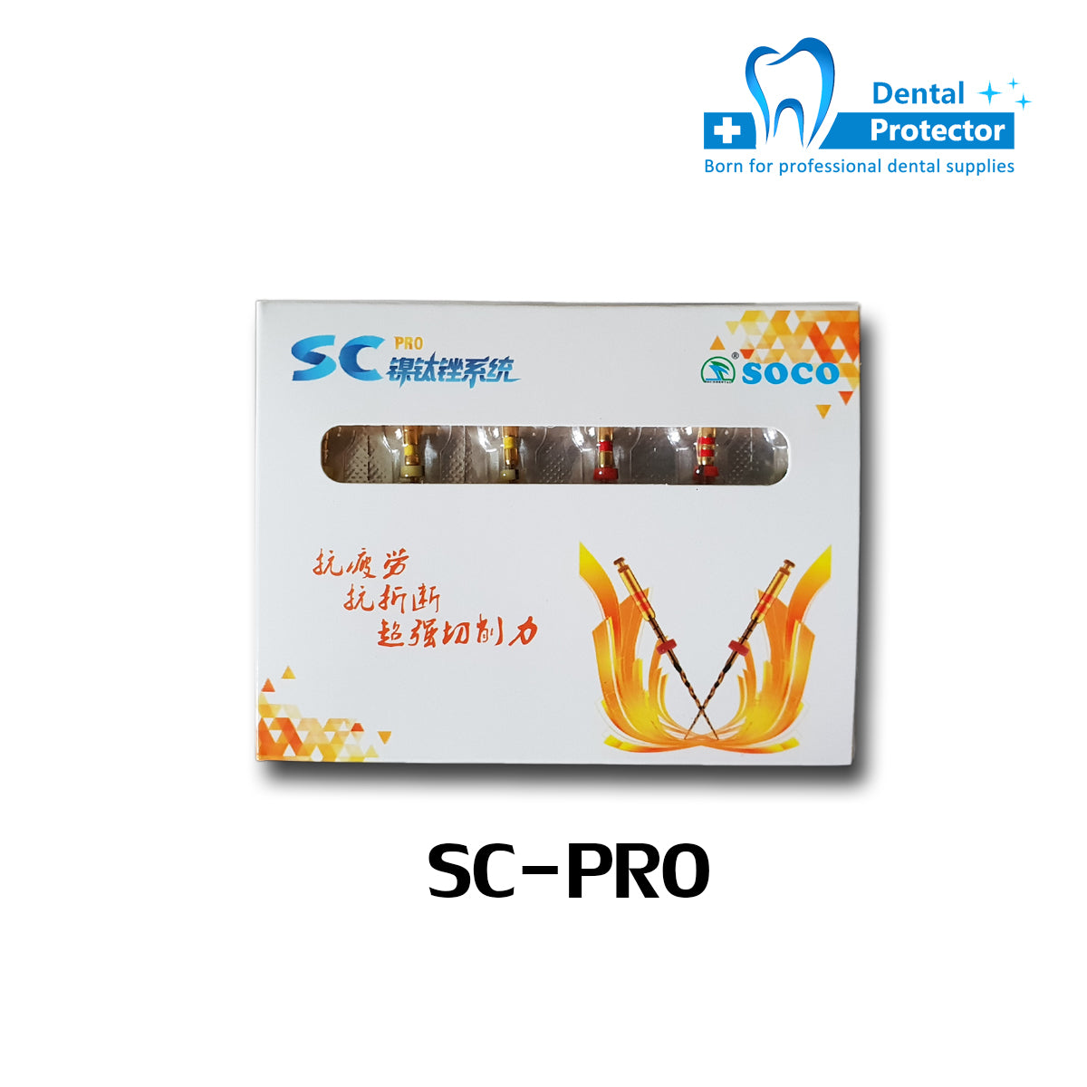 COXO SOCO Dental Niti rotary files , endodontic files , Endo Engine Root Canal Files ,can use for 10-15 root canal , 10 packs