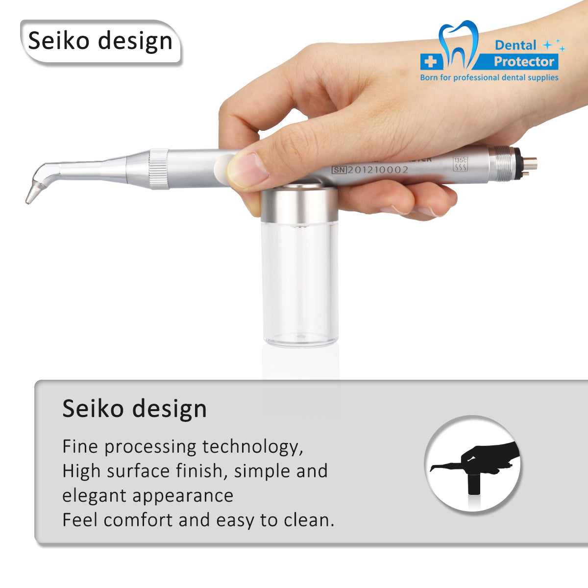 AU-M Dental Aluminum Oxide Air Abrasion Polisher Dental Alumina Microblaster Dental Sandblasting Equipment with/without Tube