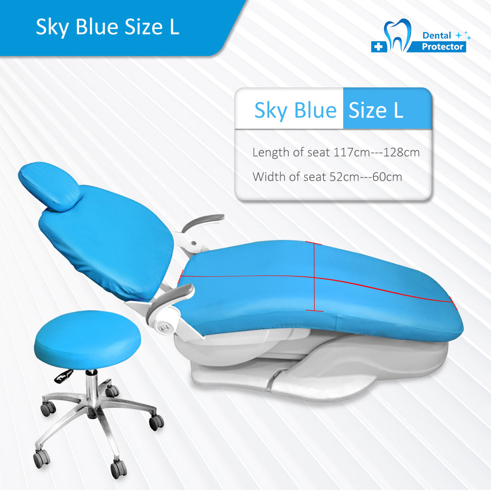 Dental Chair Covers Dental TPU Material Dental Unit Covers Seat Cover Elastic Waterproof Protective Case Protector Dentist Equipment 4 pcs/set