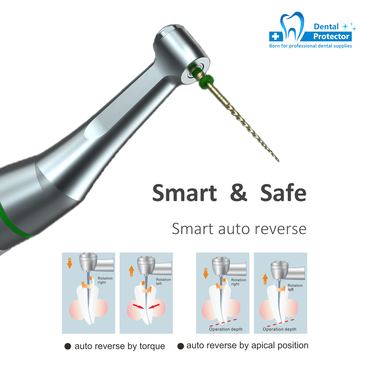 COXO C-smart mini AP Dental Wireless Endo Motor & Apex Locator 2 in 1 , Reciprocation System .