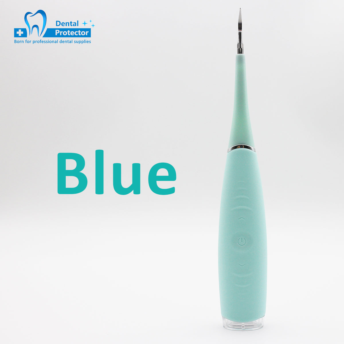 PROTECTOR Portable Electric Sonic Dental Scaler ToothC Tooth Stains Tartar Tool Dentist Whiten Teeth Health Hygiene white