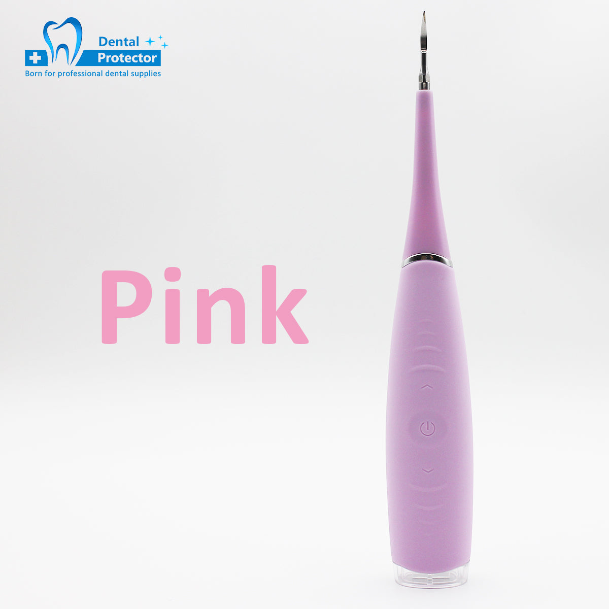 PROTECTOR Portable Electric Sonic Dental Scaler ToothC Tooth Stains Tartar Tool Dentist Whiten Teeth Health Hygiene white