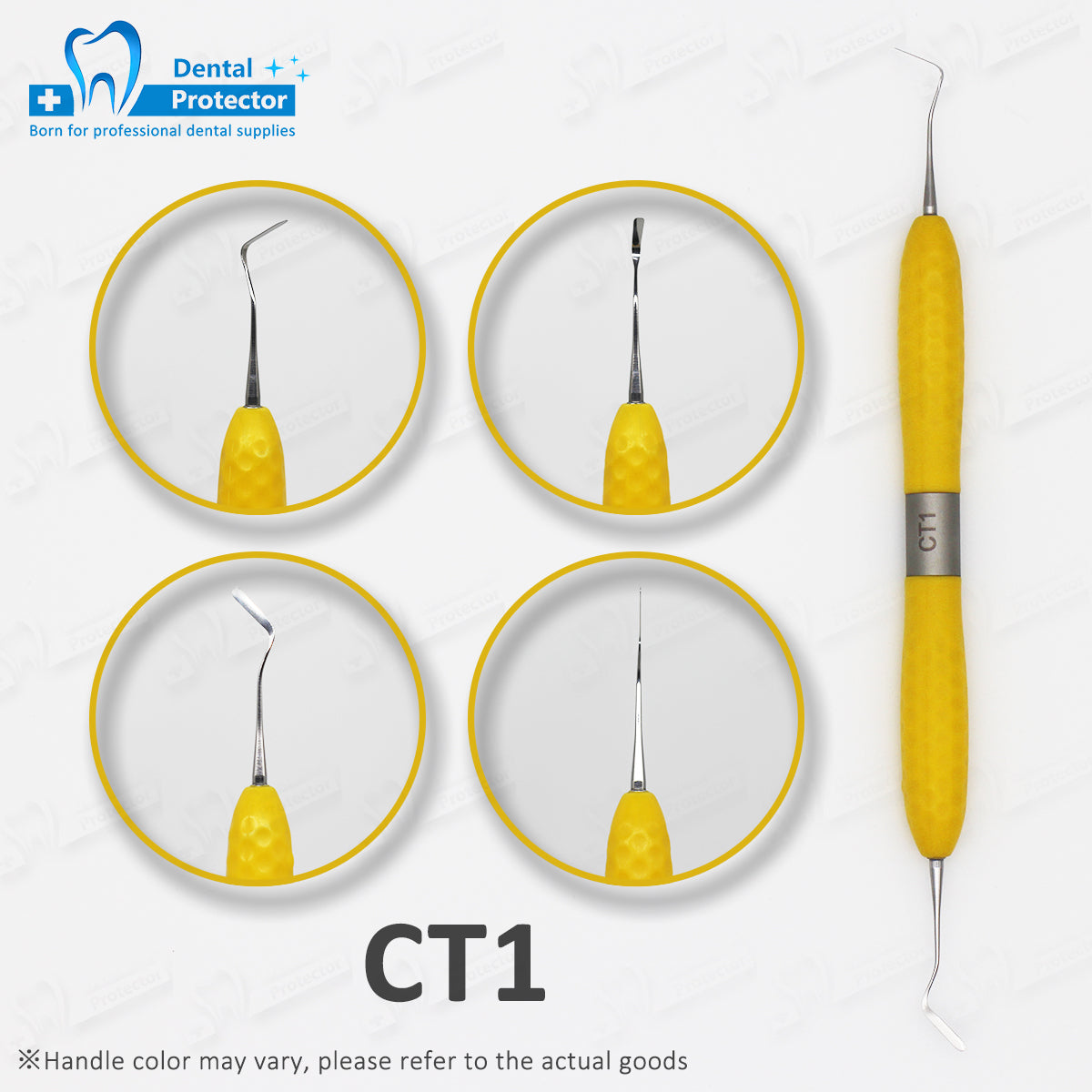 PROTECTOR RE-Repairer dental resin aesthetic restoration Resin sculpture tool Dental tools 7pcs with high temperature sterilization box