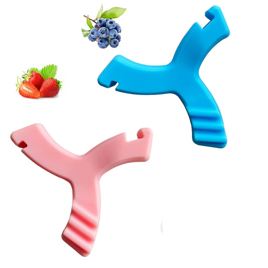 OC-6 Orthodontic Chewies,Chewies for Invisalign Aligners, Aligner Chewies for Aligner Trays Seater,Invisalign Munchies Orthodontic Dental Chewies Y-Shaped 2Pcs