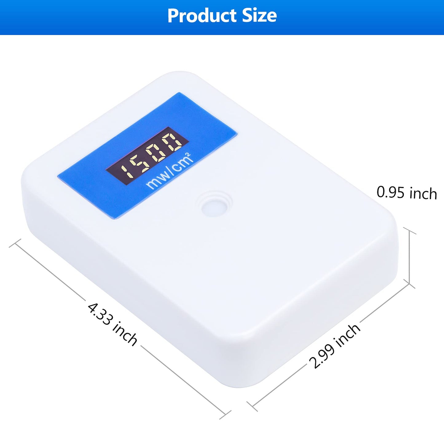 Dental Led Light Meter, Light Cure Power Curing Tester