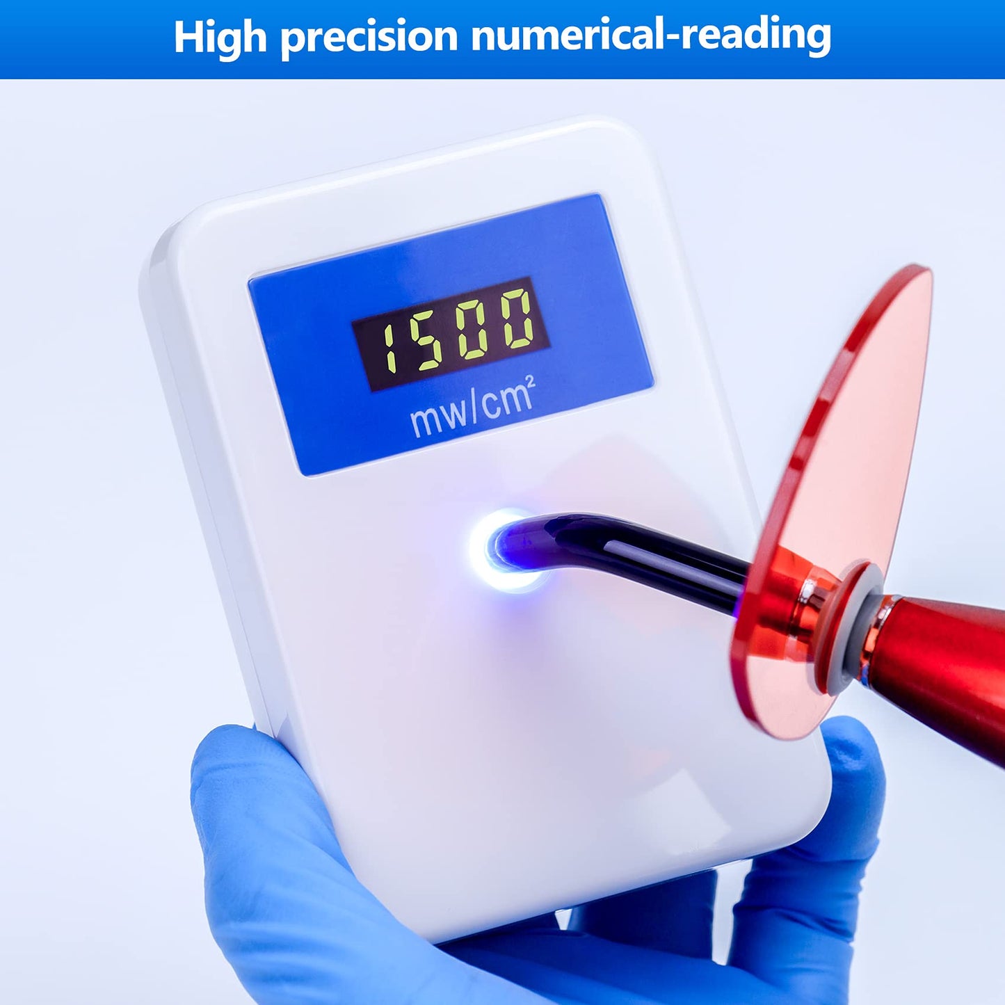 Dental Led Light Meter, Light Cure Power Curing Tester