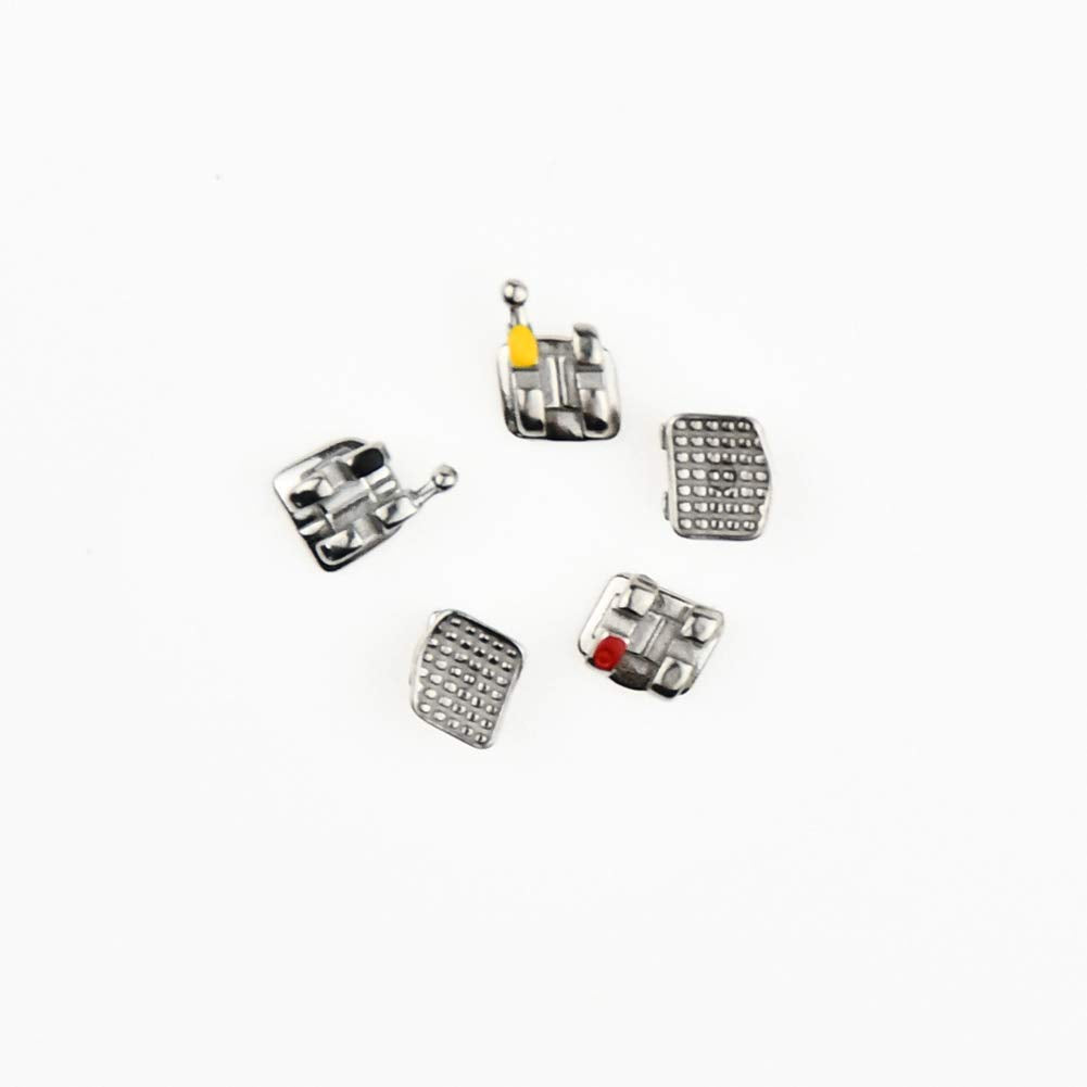 10 Sets/Pack 200 pcs of Brackets MIM Roth Mini 0.022 With Hook 3