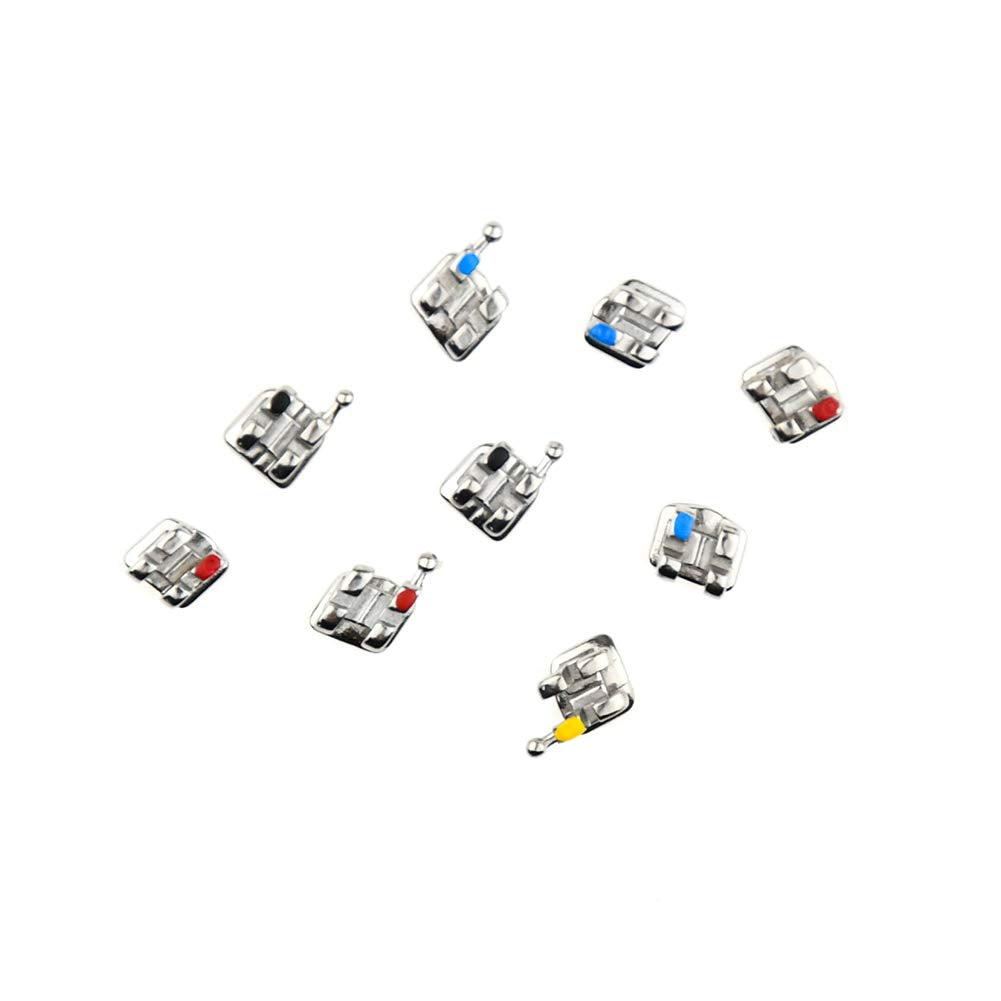 10 Sets/Pack 200 pcs of Brackets MIM Roth Mini 0.022 With Hook 3