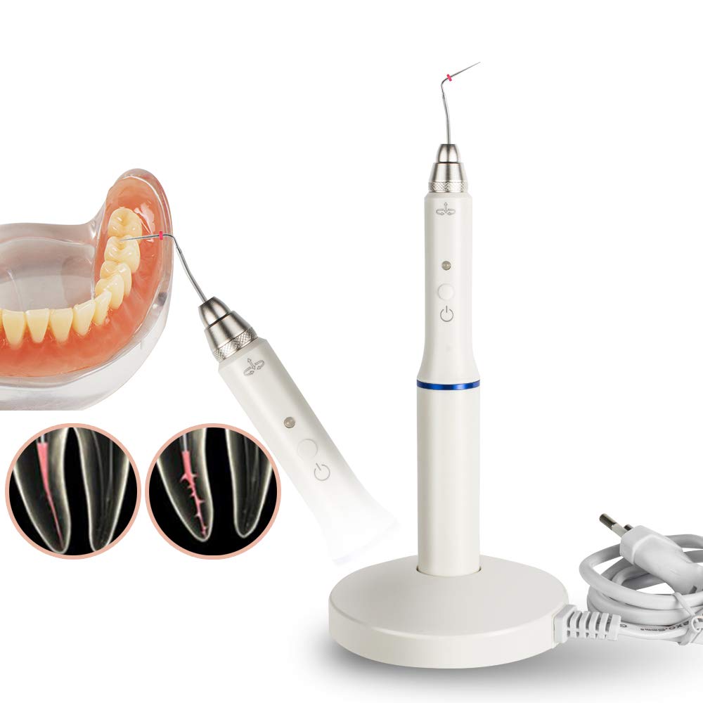 Dental Obturation Pen with Charging Base, Gutta Percha Obturation System Endo Heated Pen with 2 Tips