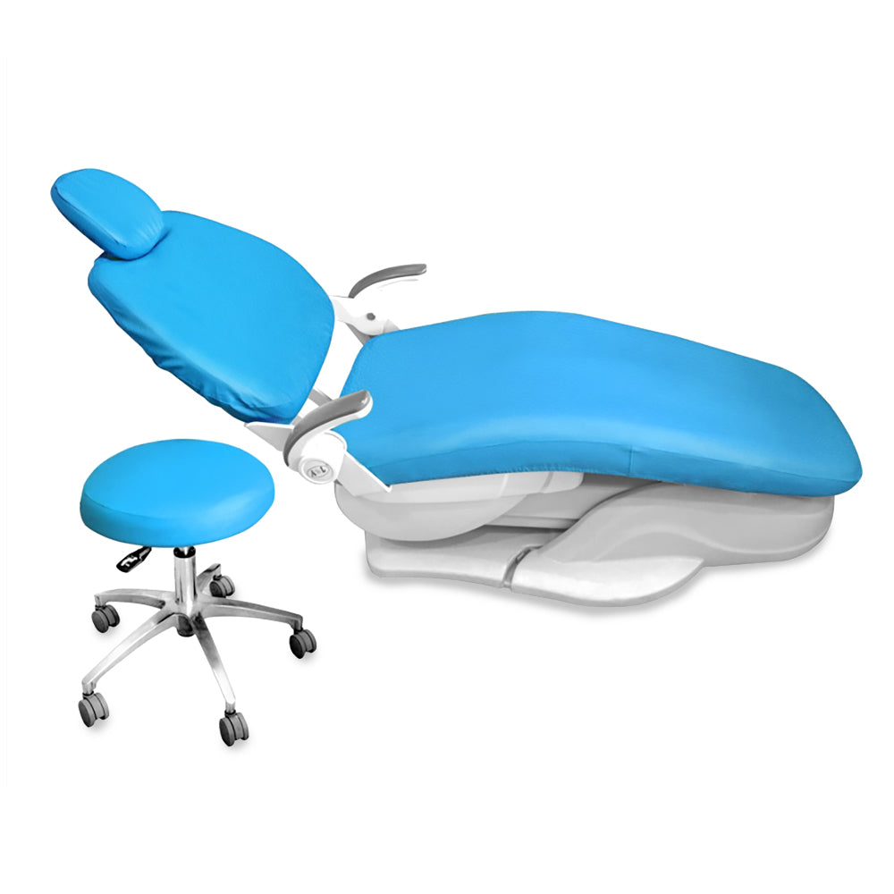 Dental Chair Covers Dental TPU Material Dental Unit Covers Seat Cover Elastic Waterproof Protective Case Protector Dentist Equipment 4 pcs/set