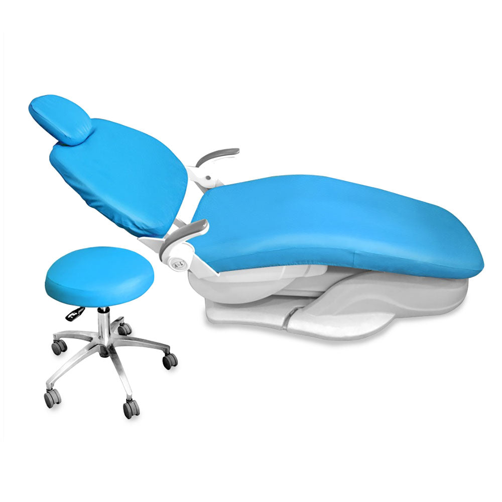 Dental Chair Covers Dental TPU Material Dental Unit Covers Seat Cover Elastic Waterproof Protective Case Protector Dentist Equipment 4 pcs/set