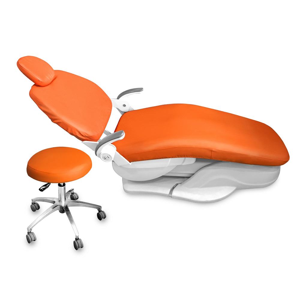 Dental Chair Covers Dental TPU Material Dental Unit Covers Seat Cover Elastic Waterproof Protective Case Protector Dentist Equipment 4 pcs/set
