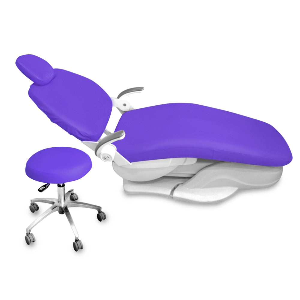 Dental Chair Covers Dental TPU Material Dental Unit Covers Seat Cover Elastic Waterproof Protective Case Protector Dentist Equipment 4 pcs/set