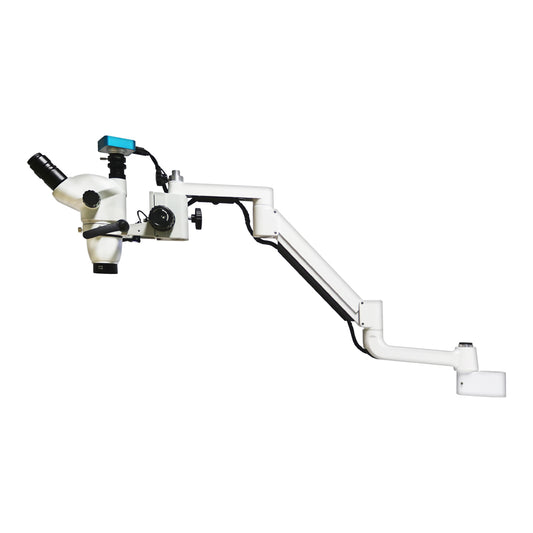 Mscope-7C  Professional Trinocular Stereo Zoom Microscope with Simultaneous Focus Control,Microscope, 10X Eyepieces,10X Magnification, Zoom Objective 16 mega