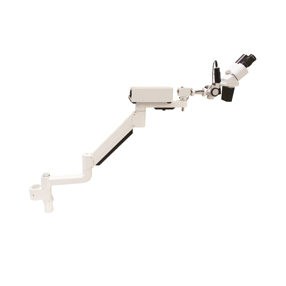 Mscope-4 10X Magnify Dental Binocular Microscope 3W LED Rotatable for Dentists Denture Tool Dental Lab Equipment Microscope Spot Light