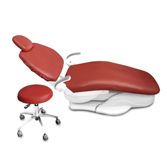 Dental Chair Covers Dental TPU Material Dental Unit Covers Seat Cover Elastic Waterproof Protective Case Protector Dentist Equipment 4 pcs/set