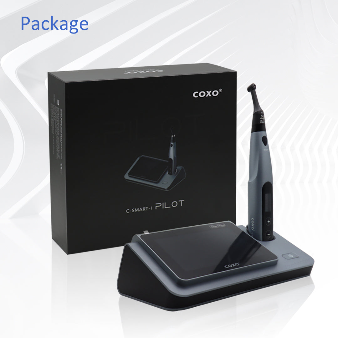 COXO Dental Wireless Bluetooth Endo motor with Apex Locator 2 in 1 C-smart Pilot with 5-inch touch screen ,build-in most of file system