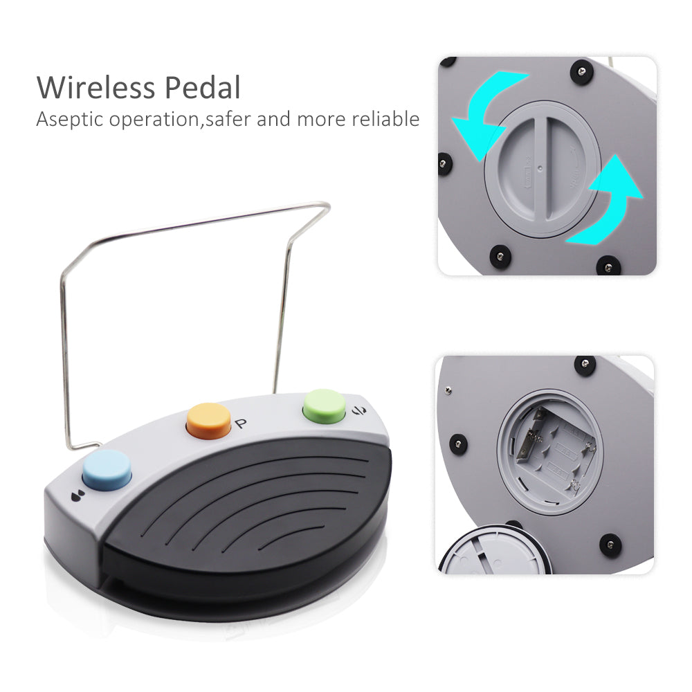 COXO Dental Implant Motor with Surgery Motor 2-in-1,C-sailor pro +  ,Wireless Foot Pedal , LED Illumination,Build in Operating procedures and steps